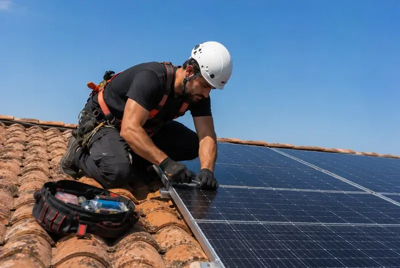 Maintenance et monitoring de panneaux solaires à Corenc