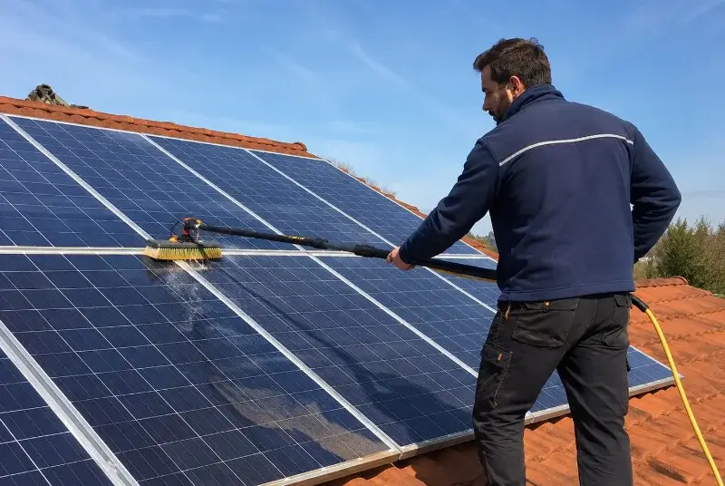 Nettoyage et entretien de panneaux solaires à Corenc